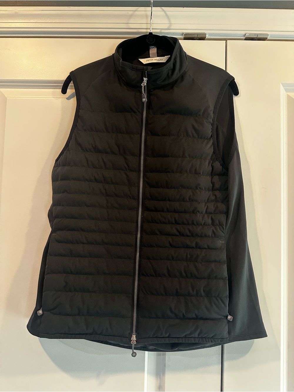 Peter Millar Black Quilted Vest
